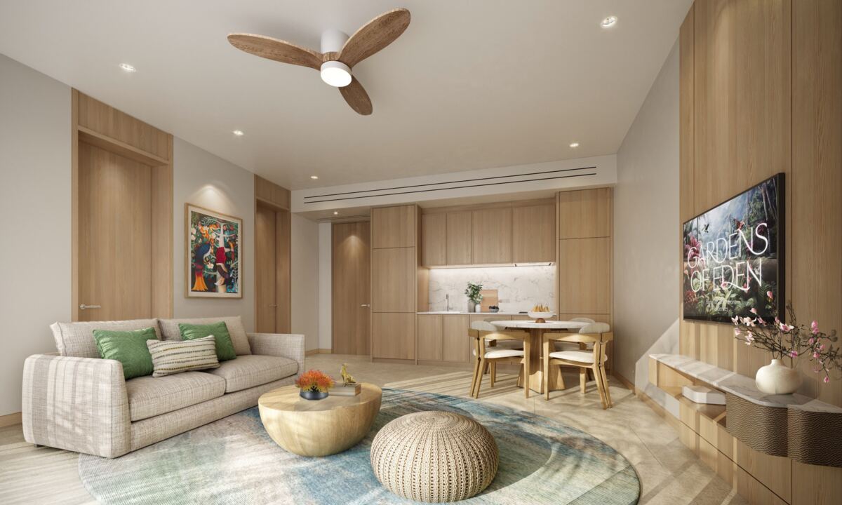 Eden Residences kitchen interior